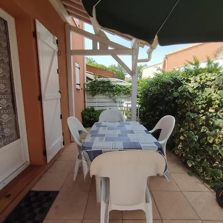 Azur Et Soleil Jolie Maisonnette Proche De La Mer Plage Richelieu Cap D'agde アパート *